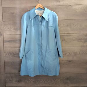 London Fog Powder Blue Winter Coat Womens Plus Size 18